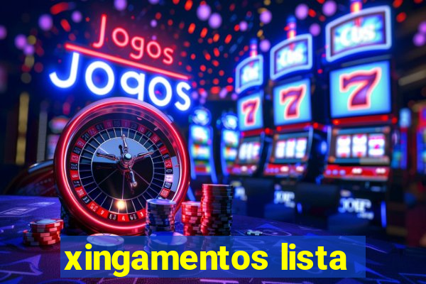 xingamentos lista